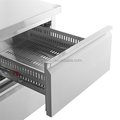 Refrigerated Cabinet Commercial Under Counter Fridges Undercounter Freezer Double Drower Freezer