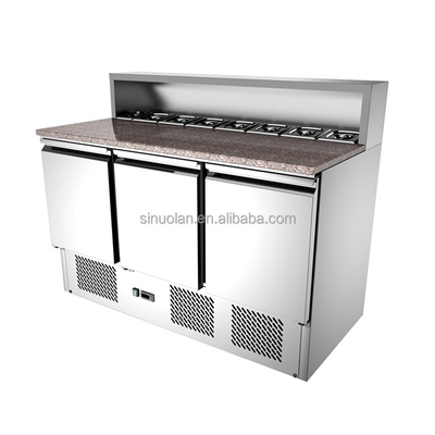 Table Top Salad Bar Pizza Countertop Cold Sandwich Prep Table Top Chiller
