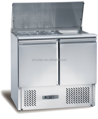 Table Top Salad Bar Pizza Countertop Cold Sandwich Prep Table Top Chiller