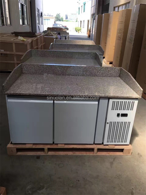 Commercial Marble Prep Table Refrigerator Sandwich Prep Table Refrigerated