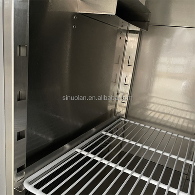 Wholesale Factory Hot Sale High Quality Salad Bar Counter Pizza Prep Table Salad Freezer
