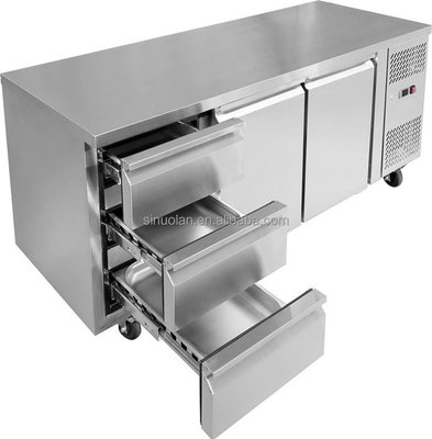 Kitchen Work Bench Undercounter Refrigerator Drawer