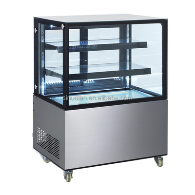 Hot Sales Vertical Cake Display Freezer Bakery Showcases Commercial Refrigerator Showcase