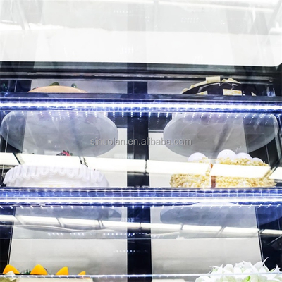 Guangzhou Factory Upright Cake Display Showcase Cake Chiller Pastry Display Cabinet Refrigerated