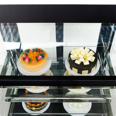 Factory Direct Sales Freezer Refrigerated Bakery Beverage Display Cooler Commercial Glass Cake Display Cabinet Freezer