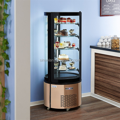 Commercial Upright Cake Display Cooler Bakery Showcase Refrigerator