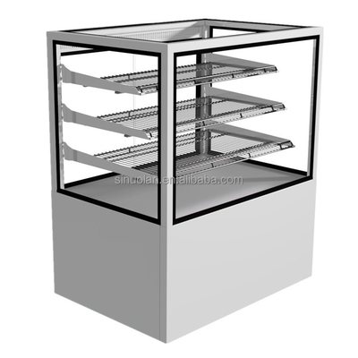 Heated Display Cabinet Pie Warmer Hot Food Showcase Fried Chicken Food Display Warmer