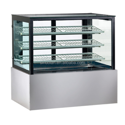 Heated Display Cabinet Pie Warmer Hot Food Showcase Fried Chicken Food Display Warmer