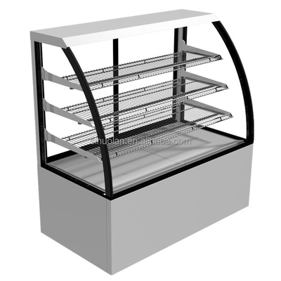 Heated Display Cabinet Pie Warmer Hot Food Showcase Fried Chicken Food Display Warmer