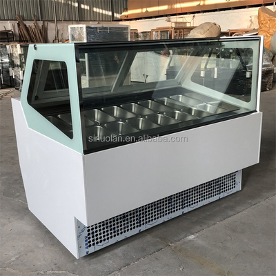Hot Sell Low Temperature Gelato Ice Cream Display Freezer Popsicle Display Freezer