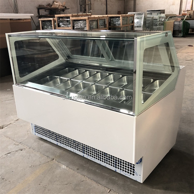 Hot Sell Low Temperature Gelato Ice Cream Display Freezer Popsicle Display Freezer