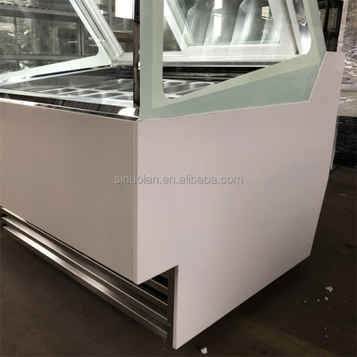 Customized Commercial Ice Cream Display Freezer Fridge