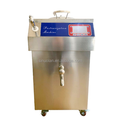 60L Small 3 IN 1 Pasteurization Mini Pasteurizer and Homogenizer For Milk Machine Ice Cream Gelato Batch Freezer Sterilization