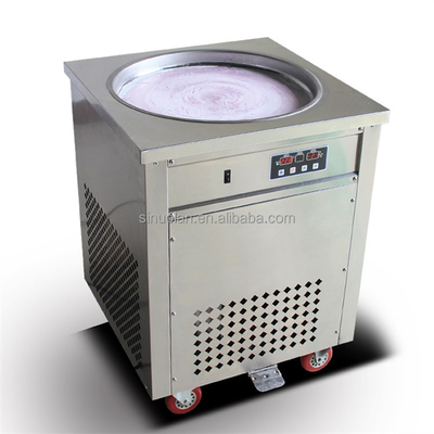 Fry Ice Cream Roll Machine Video Snack Machine