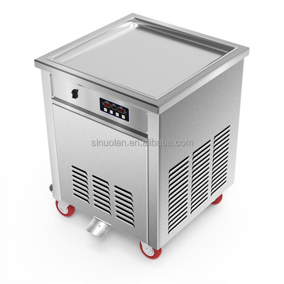 Factory Direct Sale Fry Rolled Ice Cream Machine ce Cream Making Machine