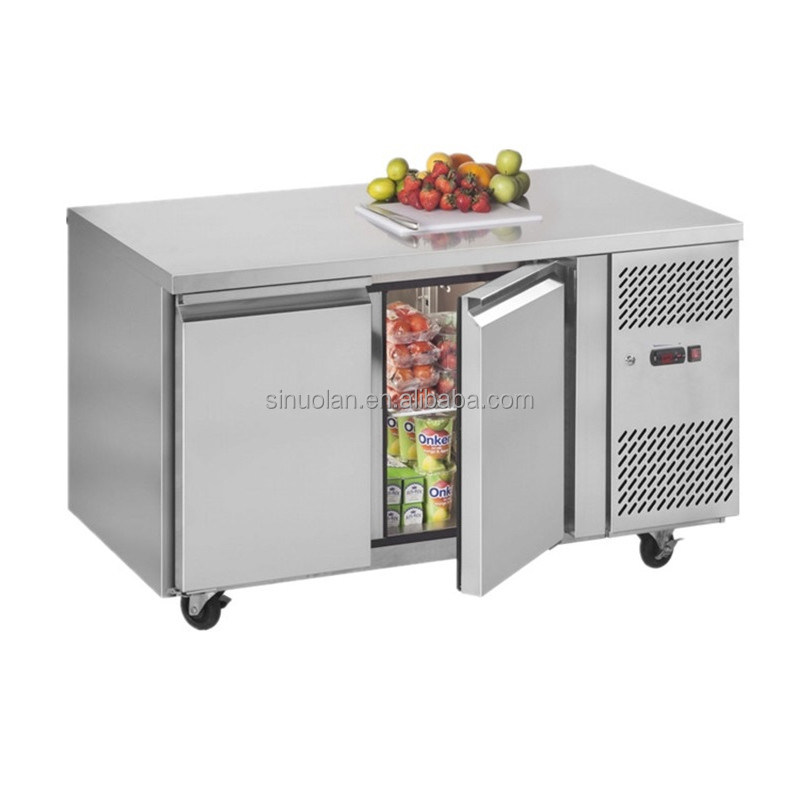 Refrigerated Salad and Pizza Counter
