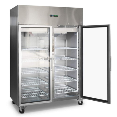 Commercial Refrigeration Equipment Commercial Standup Refrigerator Upright Freezer 2 Door Vertical Freezer