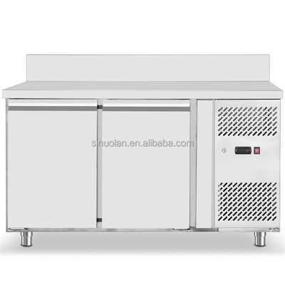 Commercial Fresh Keeping Restaurant 2 Door Under Counter Fridge Refrigerator With Class