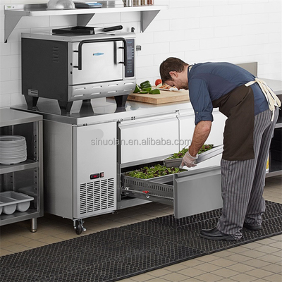Refrigerated Cabinet Commercial Under Counter Fridges Undercounter Freezer Double Drower Freezer