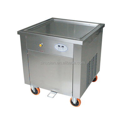 Factory Direct Sale Fry Rolled Ice Cream Machine ce Cream Making Machine